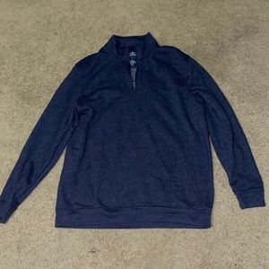 Mens Croft & Barrow Quarter-Zip Sweater Size Large